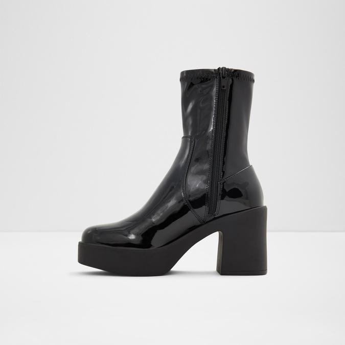 Upstep Women's Black Ankle Boots image number 2