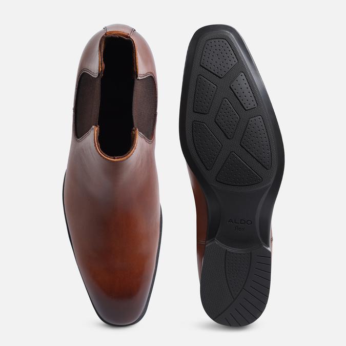 Olaeloth Men's Cognac Chelsea Boots image number 3