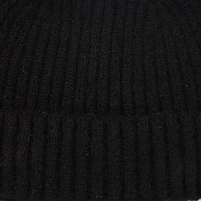 Ribstrio Men's Black Hat