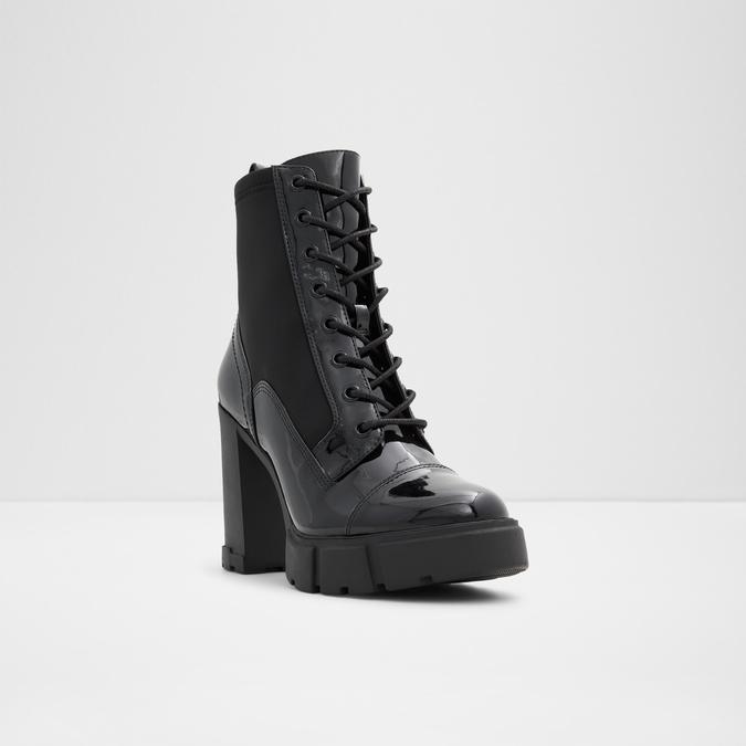 Rebel Women's Black Lug Boots image number 3
