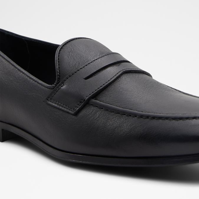 Zouk Men's Black Dress Loafers image number 4