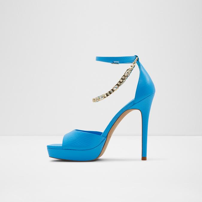 Prisilla Women's Bright Blue Dress Sandals image number 2