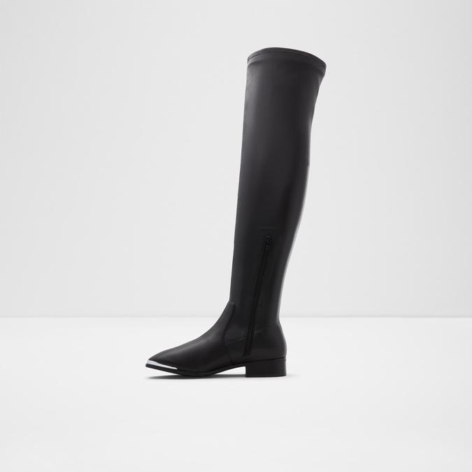 SSandalsunna Women's Black Knee Length Boots image number 2
