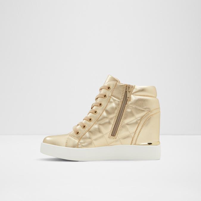 Ailannah Women's Gold Sneakers image number 2