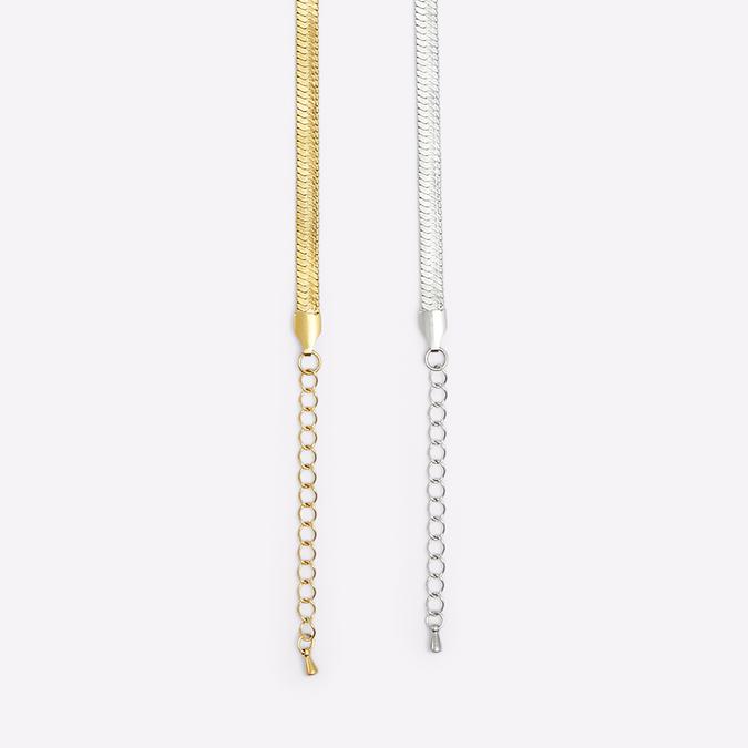 Elbedentar Women's Metallic Multi Necklace