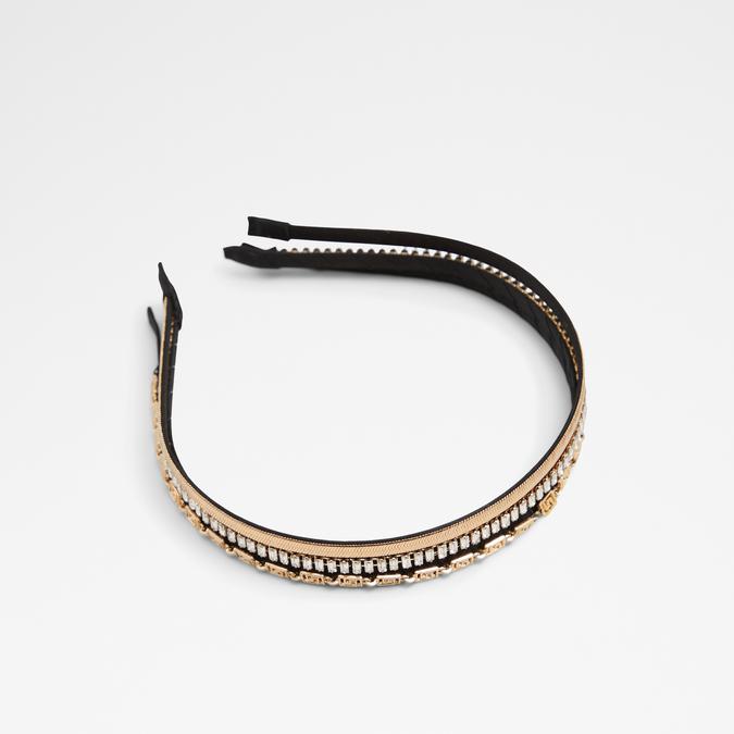 Bloorlea Women's Black On Gold Headband image number 0