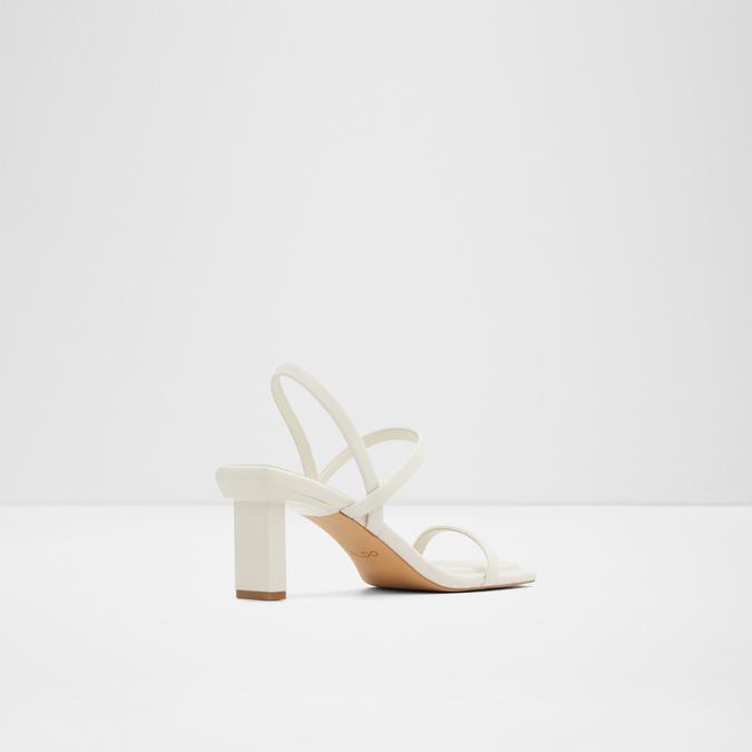 Lokurr Women's White Dress Sandals