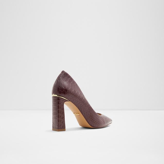 Seirith Women's Bordo Block Heel Shoes image number 1