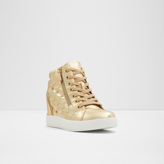 Ailannah Women's Gold Sneakers image number 3