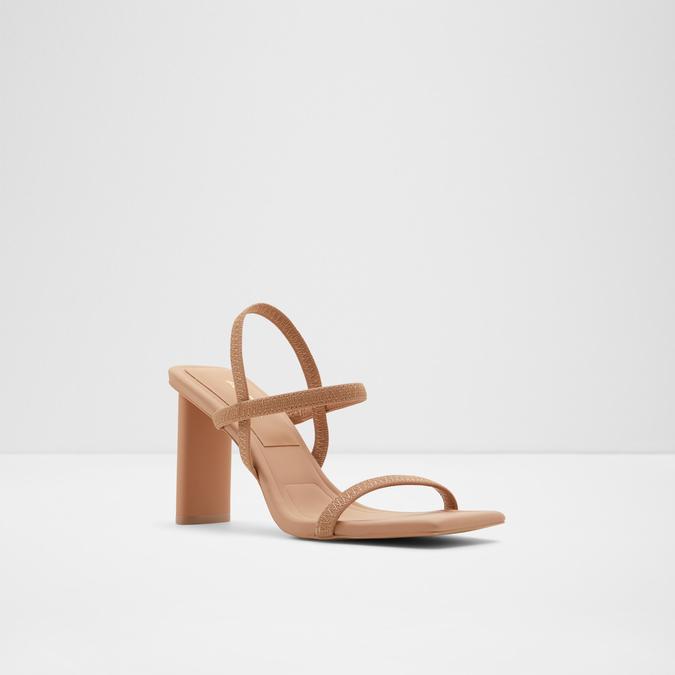 Okurra Women's Beige Dress Sandals image number 3