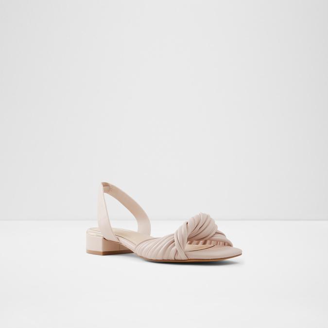 Nabila Women's Light Pink Flat Sandals image number 3