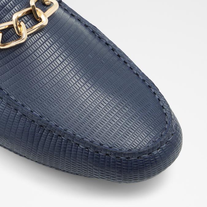 Davinch Men's Navy Moccasins image number 4