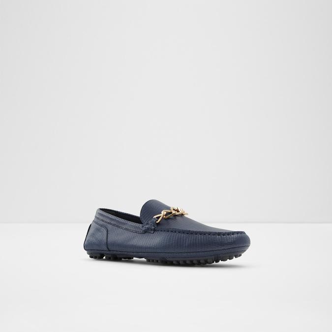 Davinch Men's Navy Moccasins image number 3