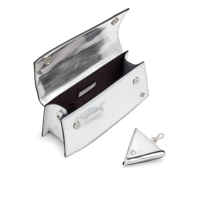 Aurevoir Women's Silver Top Handle image number 2