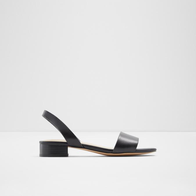 Doredda Women's Black Block Heel Sandal image number 1