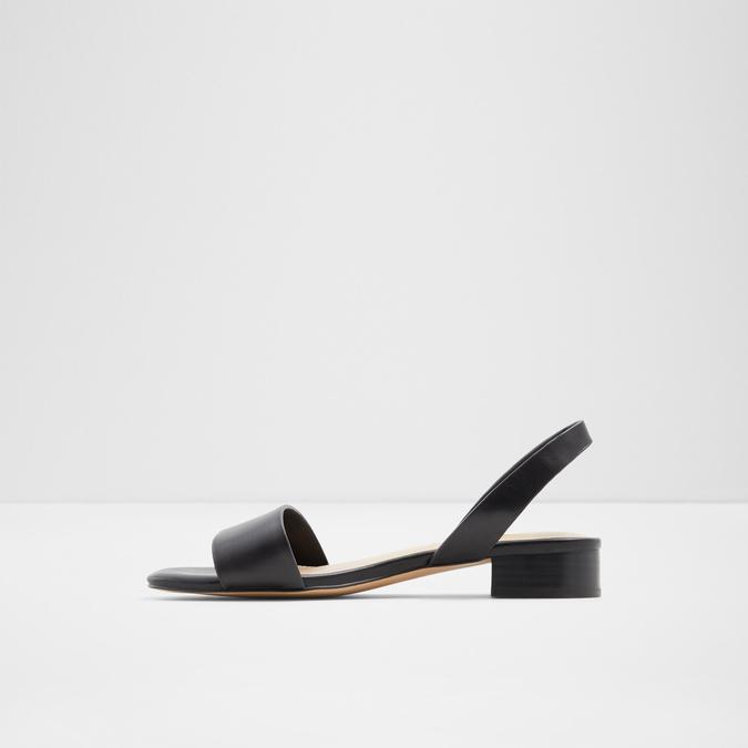 Doredda Women's Black Block Heel Sandal image number 3