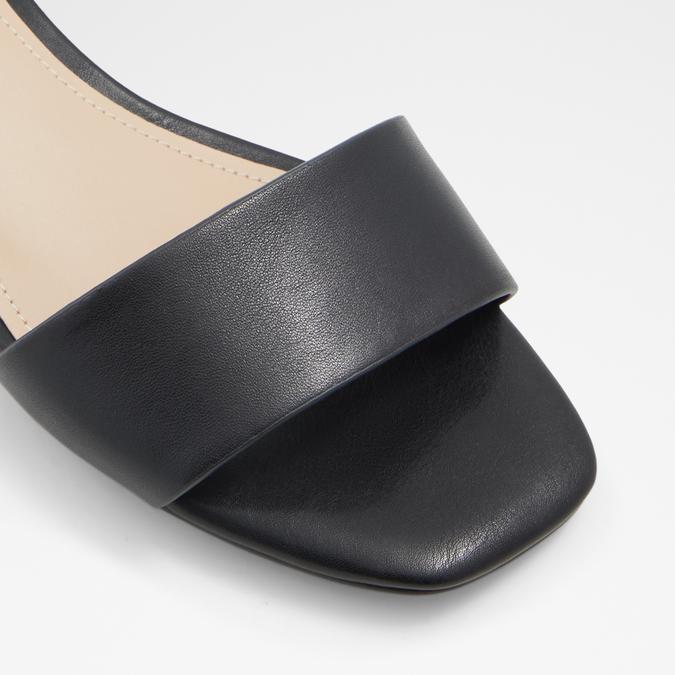 Doredda Women's Black Block Heel Sandal image number 5