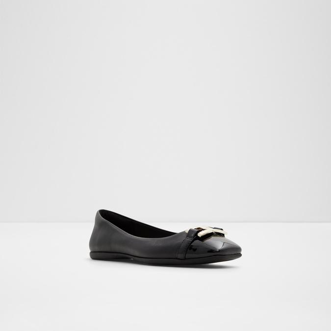 Qaeldan Women's Black Ballerina image number 3