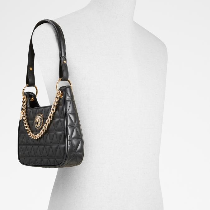 Leomas Women's Black Shoulder Bag image number 3