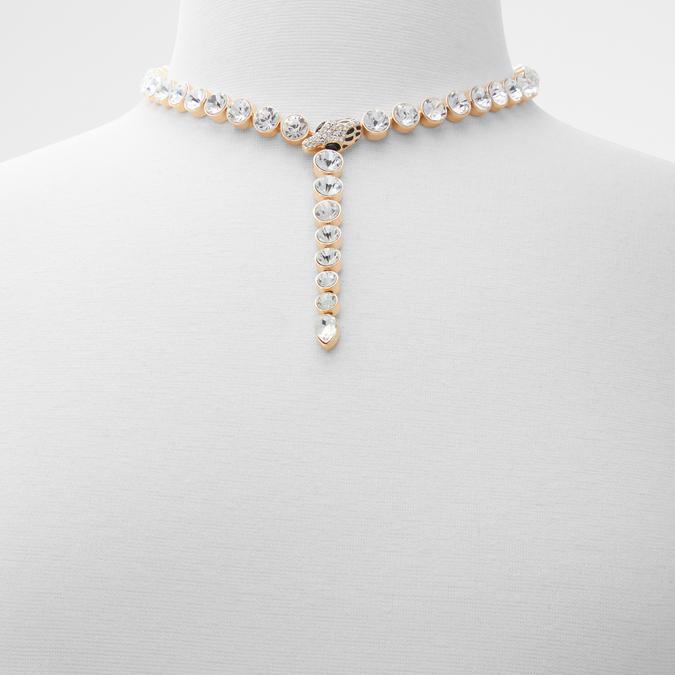 Serpai Women's Black On Gold Necklace image number 1
