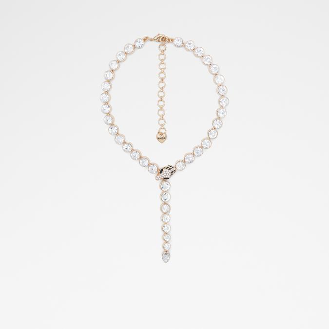 Serpai Women's Black On Gold Necklace image number 0