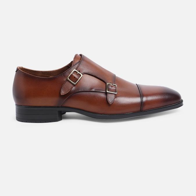 Tremanor Men's Cognac Monk Strap image number 2