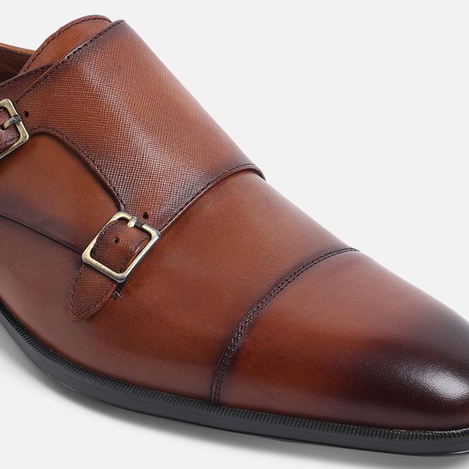 Tremanor Men's Cognac Monk Strap image number 4