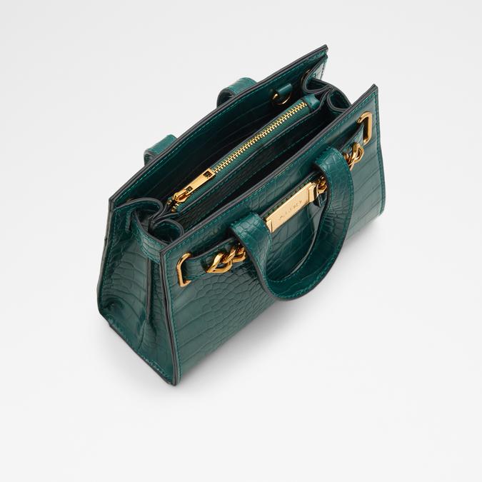 Posa Women's Dark Green Satchel image number 2