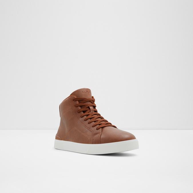 Driraw Men's Cognac High Top Sneakers image number 3