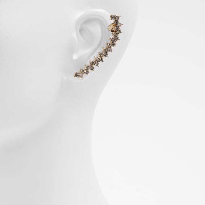 Barbaiana Women's Clear On Gold Earrings image number 1