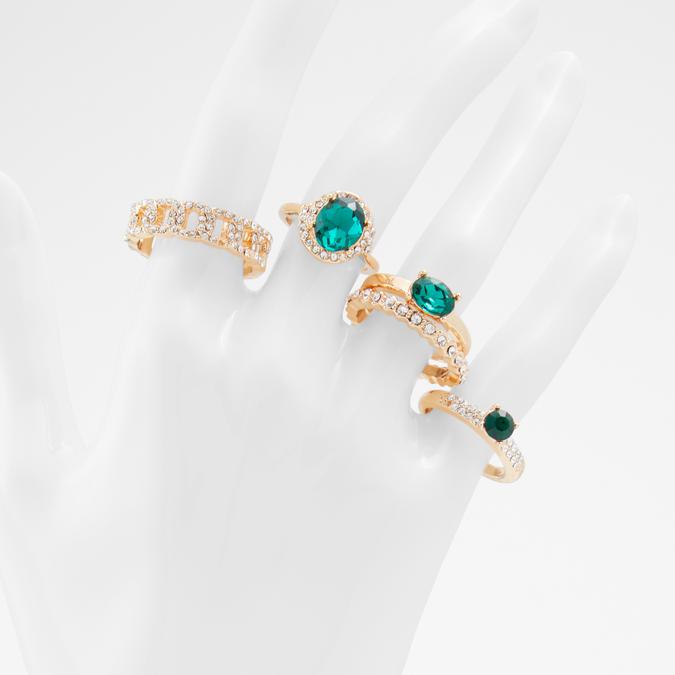 Crohatlan Women's Dark Green Ring