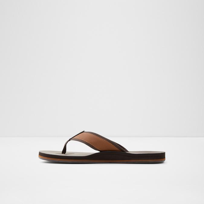 Orest Men's Cognac Thong Sandals image number 2