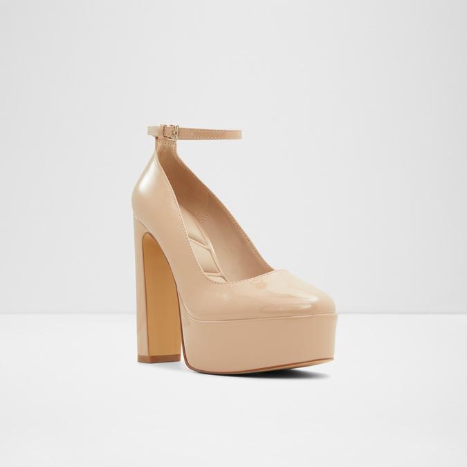 Fonda Women's Bone Block Heel Shoes image number 3