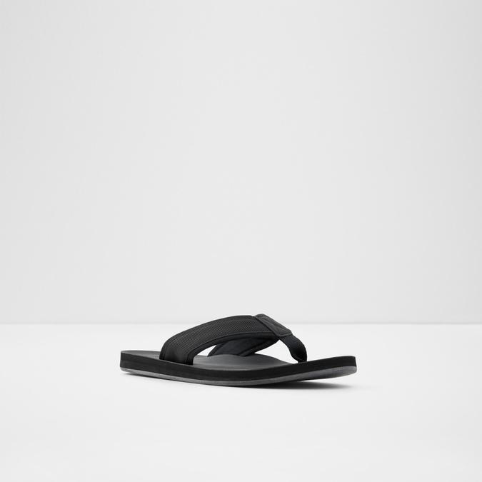 Orest Men's Black Thong Sandals image number 3
