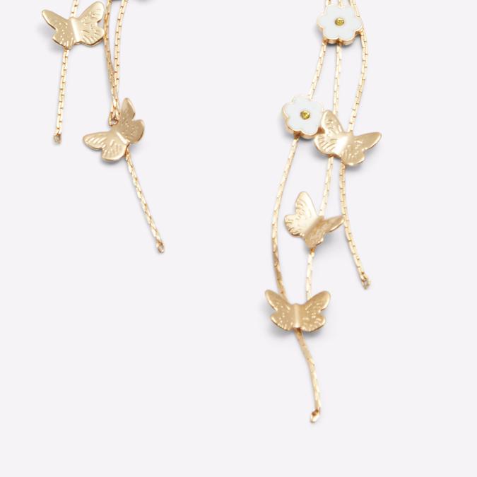 Enederaen Women's Clear On Gold Earrings image number 2