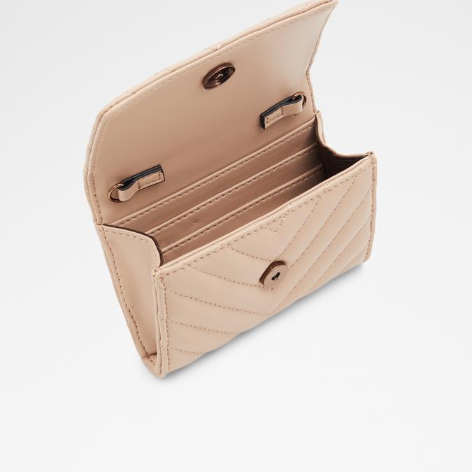 Ocoman Women's Beige Wallet On A Chain image number 2