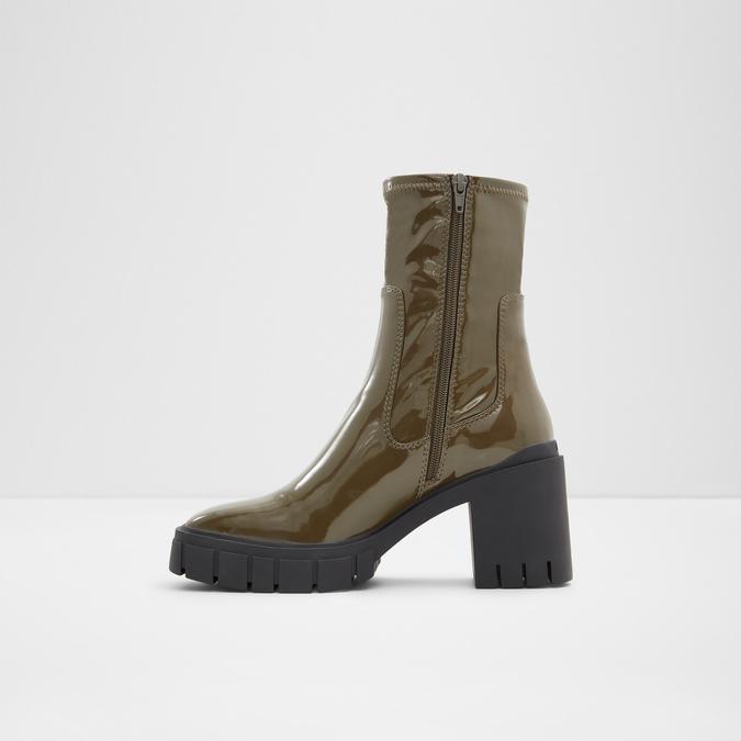 Upstage Women's Khaki Lug Boots image number 2
