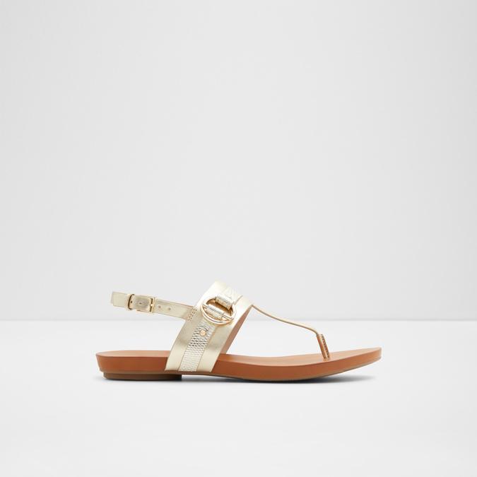 Pandra Women's Champange Flat Sandals image number 0