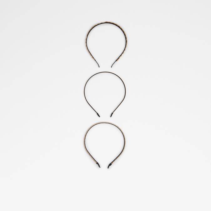 Bloorlea Women's Black On Gold Headband image number 1