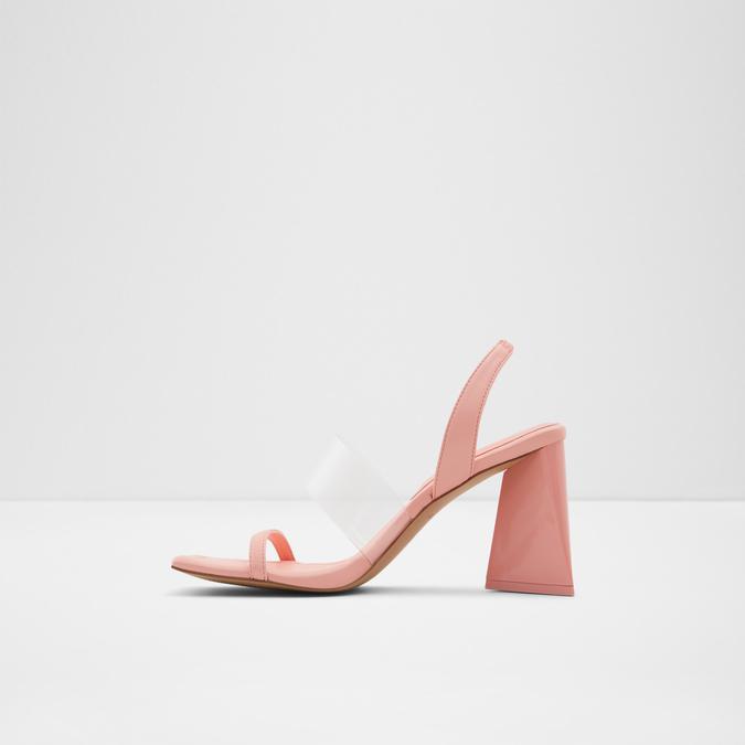 Eliss Women's Light Orange Block Heel Sandal image number 3