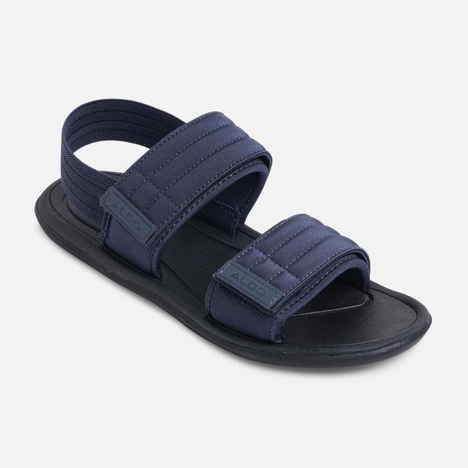 Hickes Men's Navy Back Strap Sandals image number 1