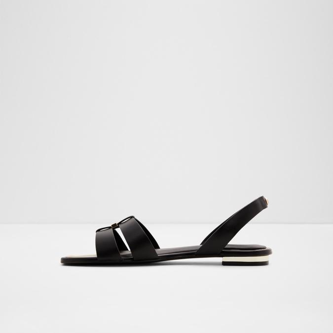 Balera Women's Black Flat Sandals image number 2