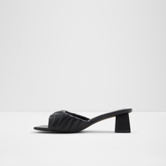 Celesta Women's Black Block Heel Sandal image number 2