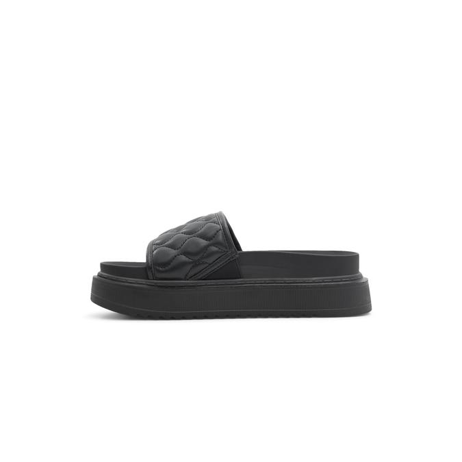 Poolparty Women's Black Sandals image number 2