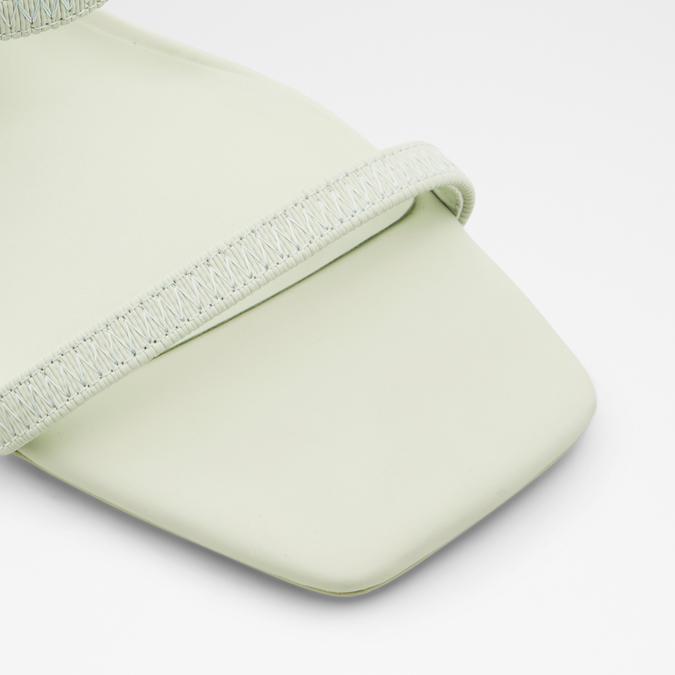 Okurr Women's Bright Green Block Heel Sandal image number 5