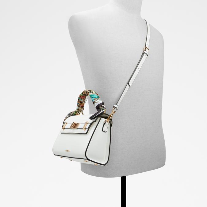 DSandalsna Women's White Top Handle image number 3