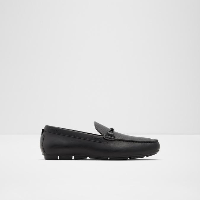 Mudia Men's Black Moccasins image number 0