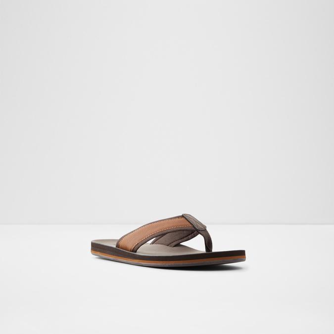 Orest Men's Cognac Thong Sandals image number 3