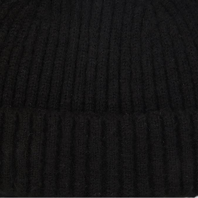 Ribstrio Men's Black Hat