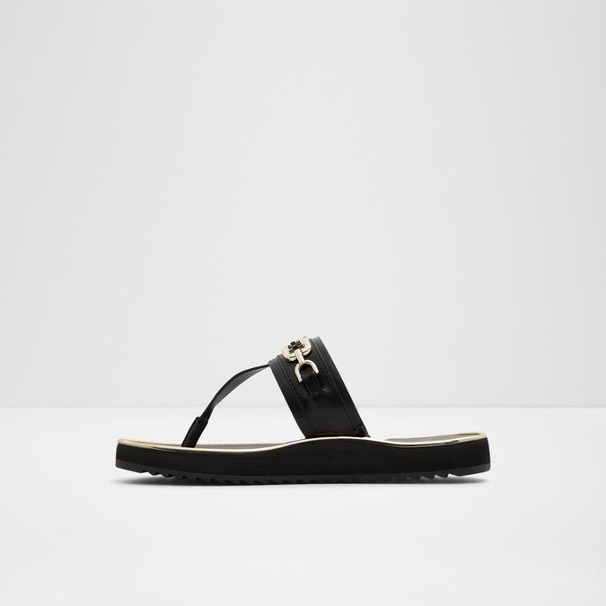 Yerral Women's Black Sandals image number 2